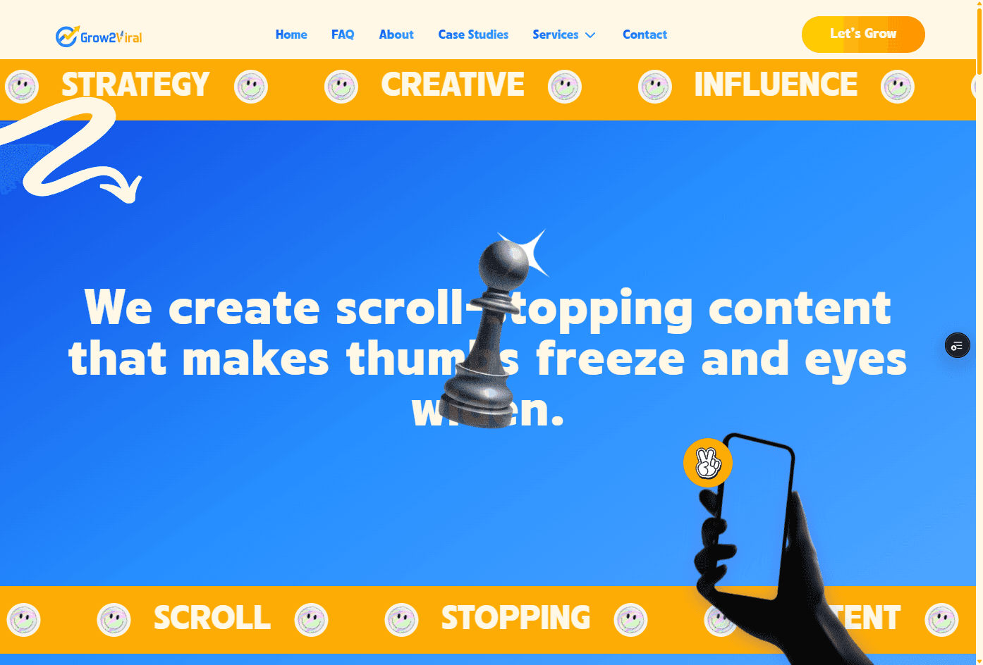 Grow2Viral · Client Project project preview