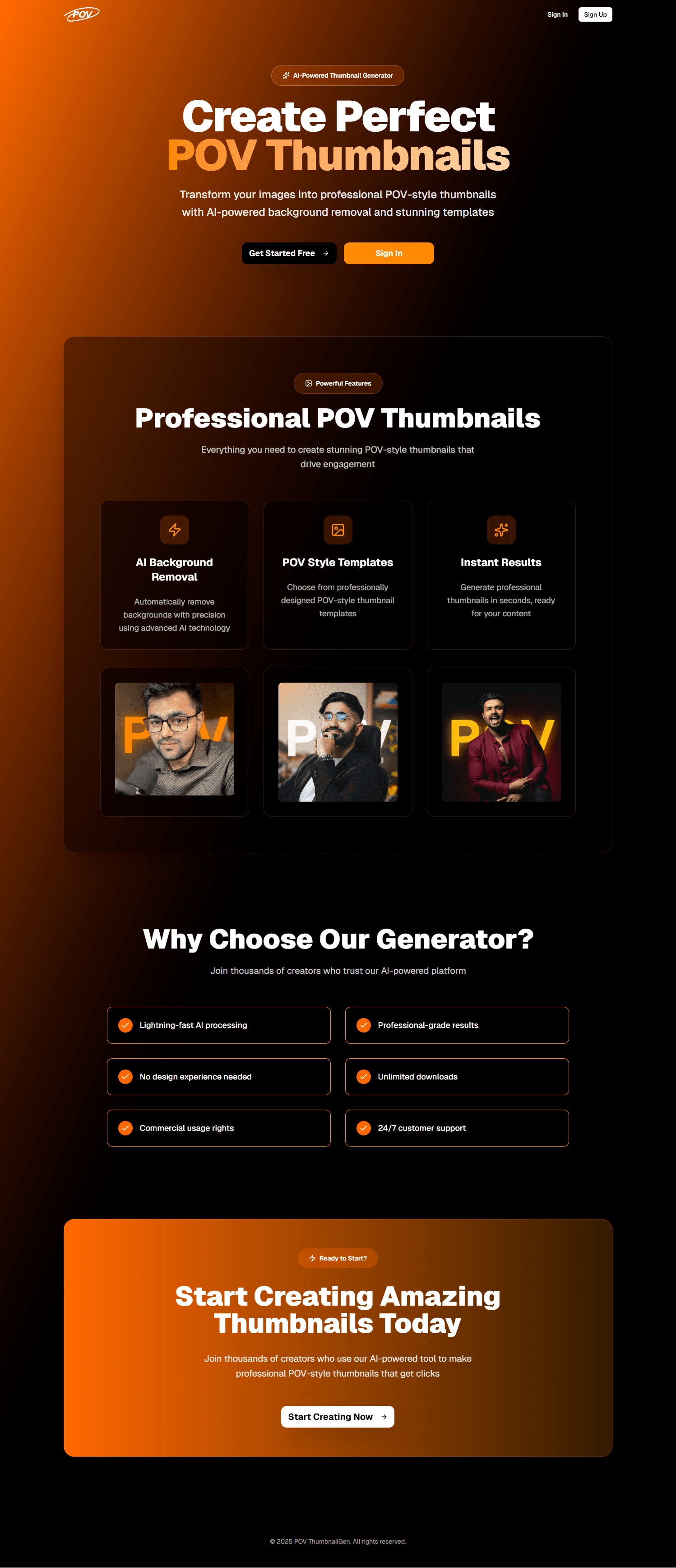 POV Thumbnail Generator project preview