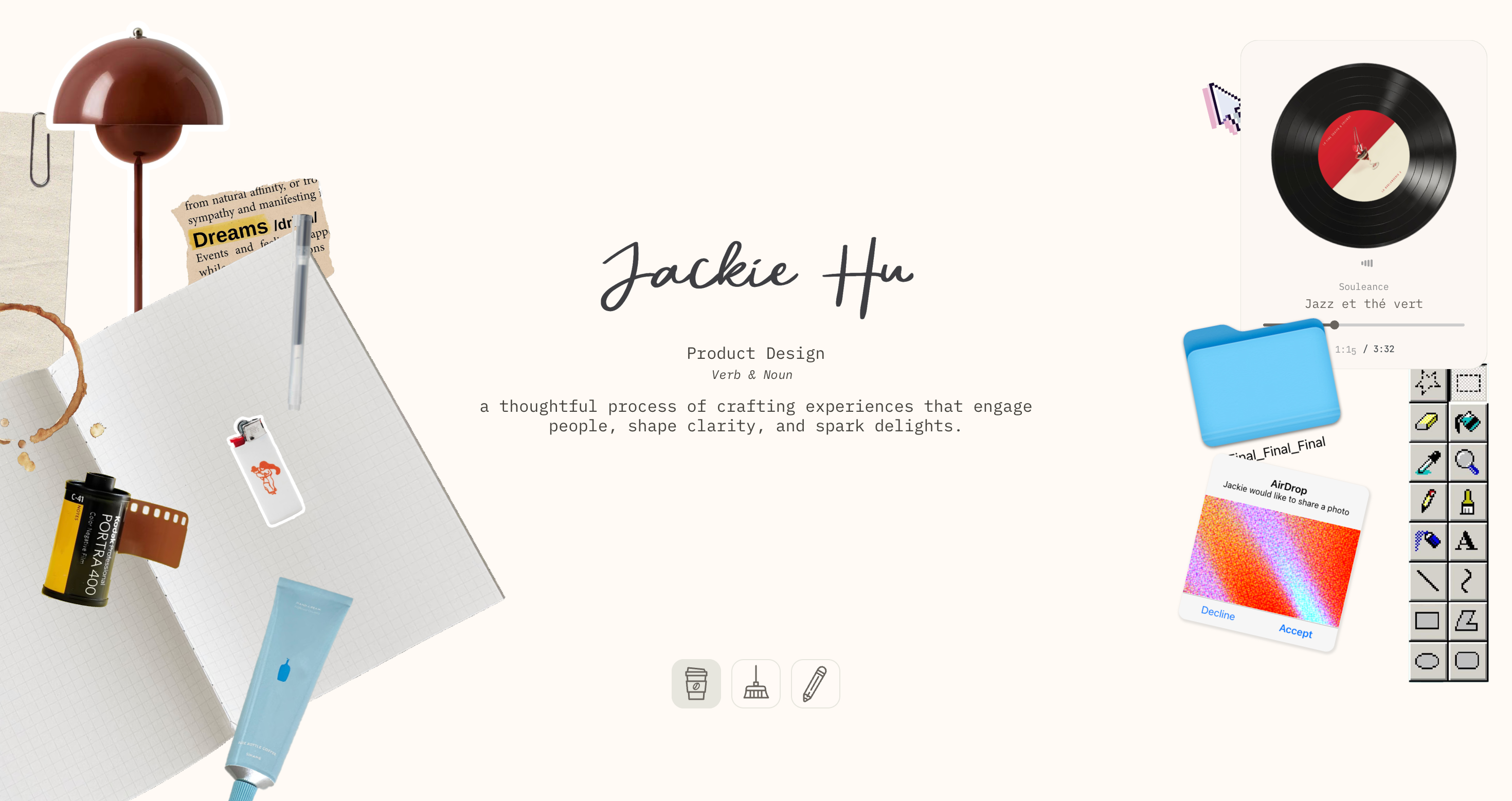 Jackie Hu portfolio