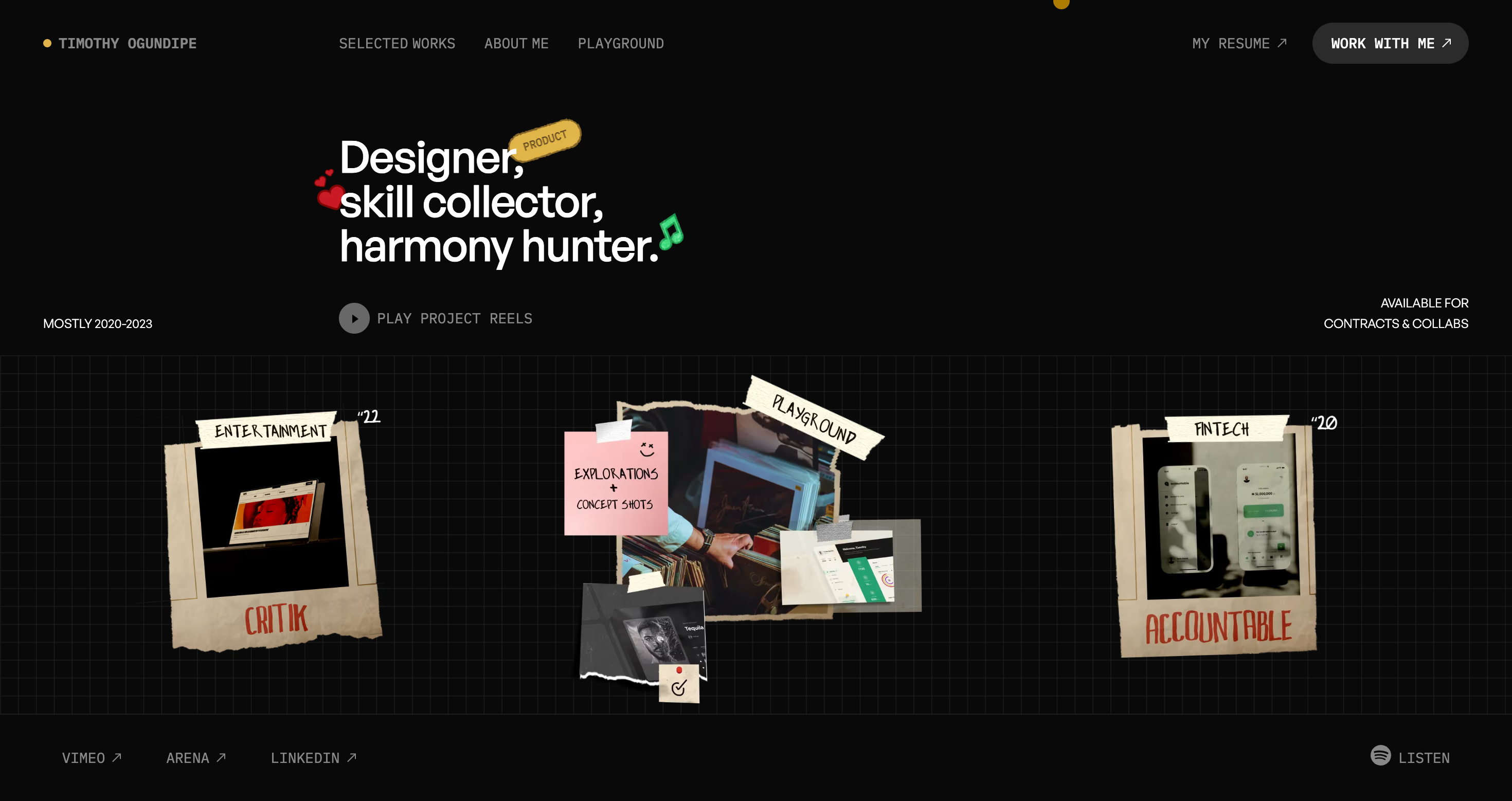 Timothy Ogundipe portfolio